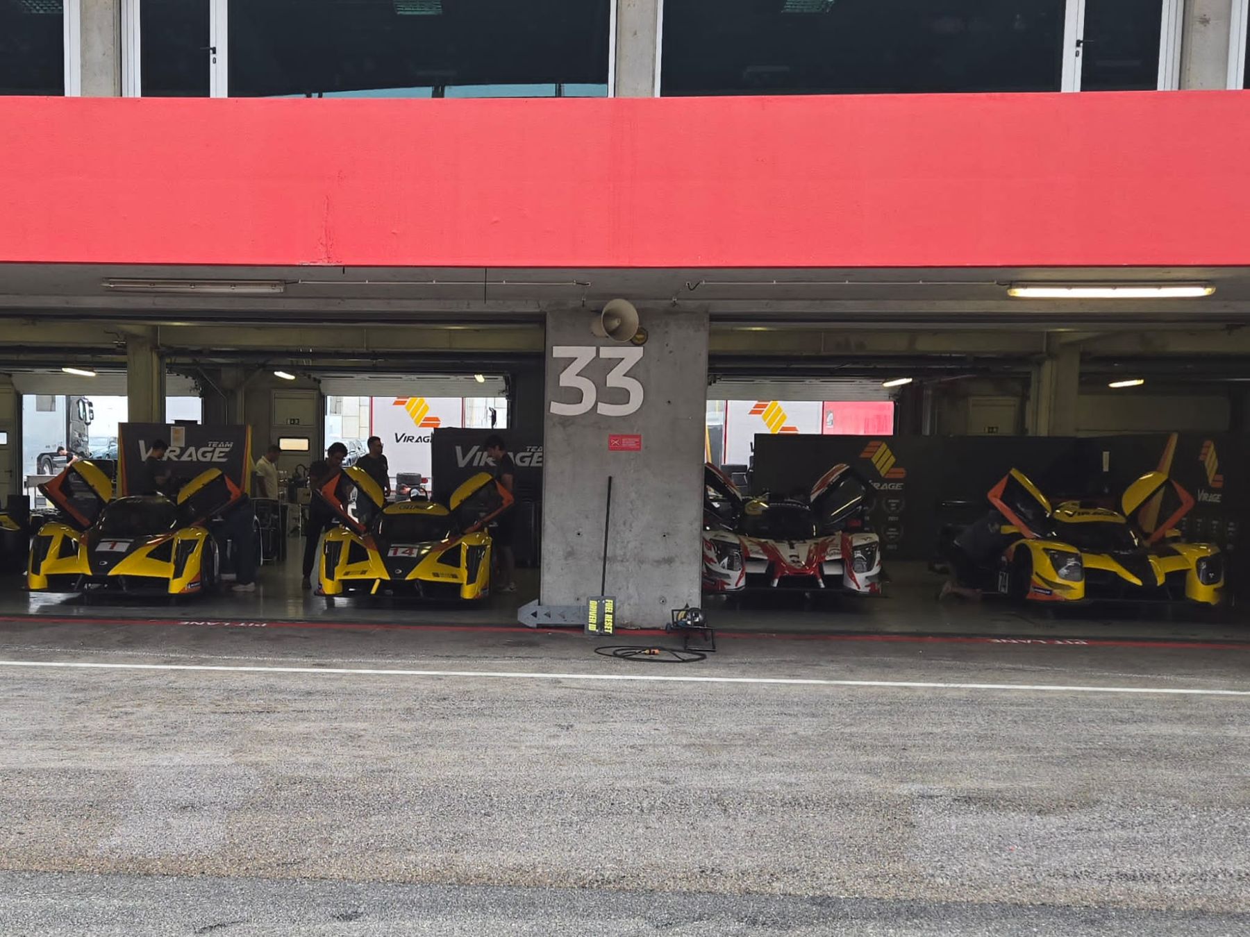 Pit lane